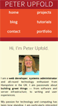 Mobile Screenshot of peter.upfold.org.uk